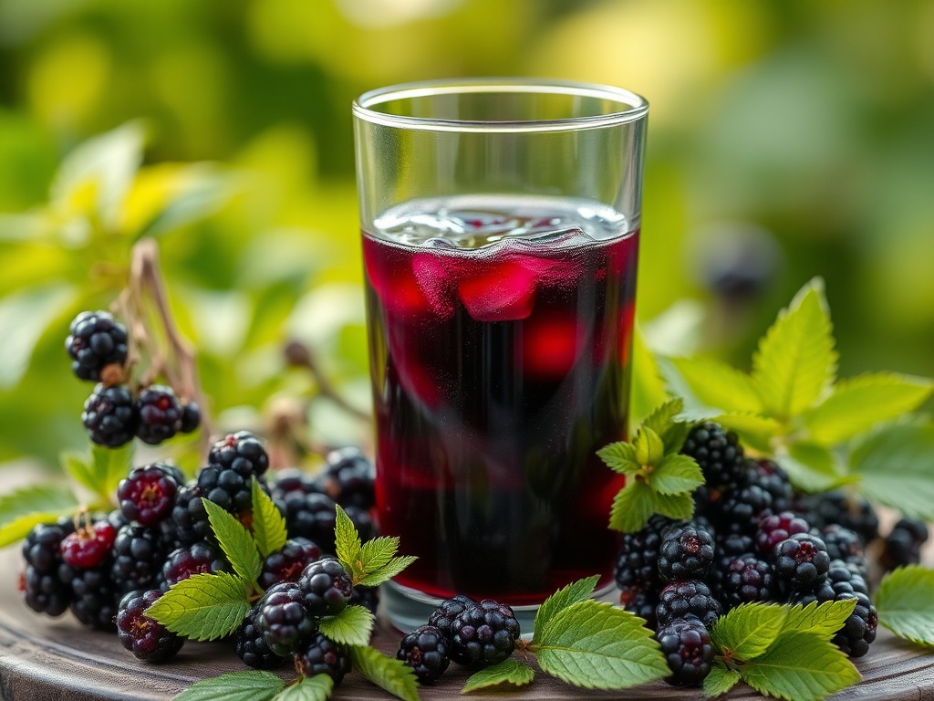 Read more about the article Sok z czarnego bzu – przepis, właściwości i zastosowanie