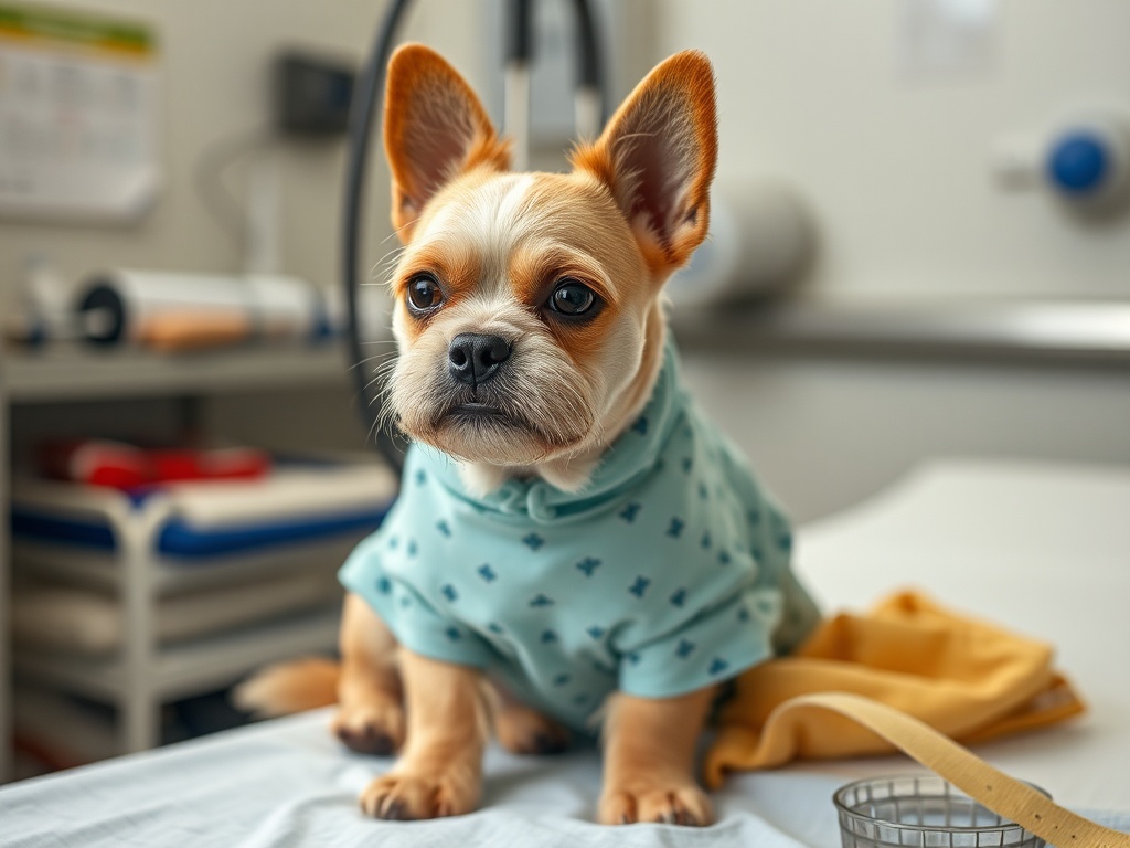 Read more about the article Jak zrobić ubranko pooperacyjne dla psa?