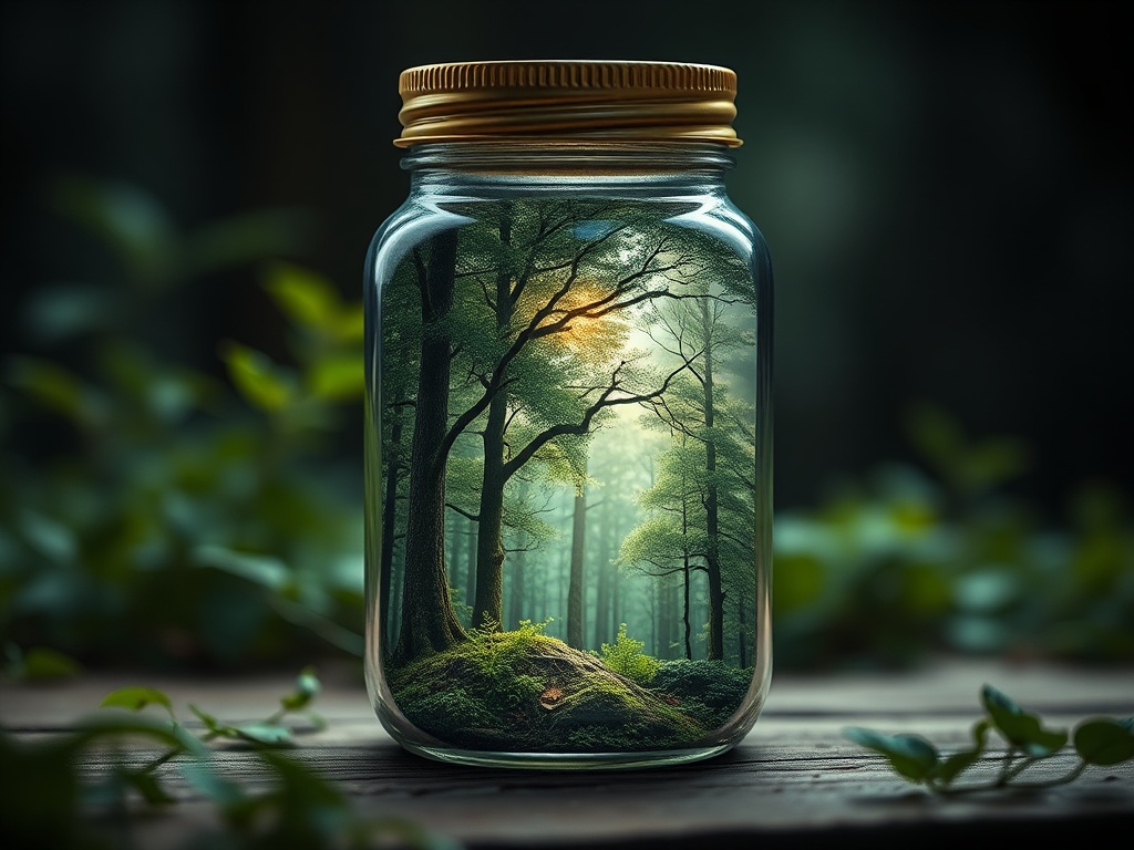 Read more about the article Las w słoiku – jak zrobić?