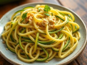 Read more about the article Makaron z cukinii – jak zrobić? Jakie wartości posiada?
