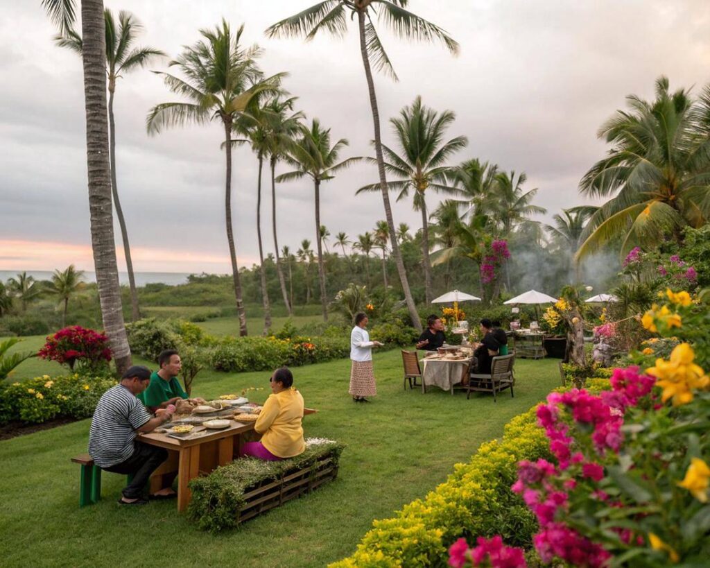 Talerze z liści palmowych – dlaczego warto je wybrać na grilla i imprezy plenerowe?