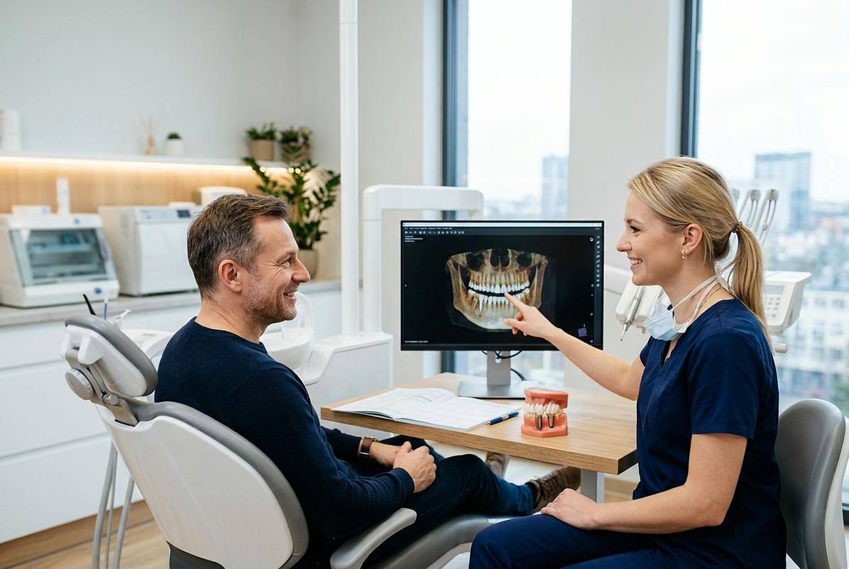 Read more about the article Implanty zębowe w Katowicach – jak wygląda pierwsza konsultacja i diagnostyka przed zabiegiem